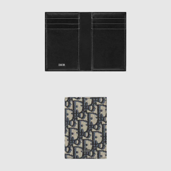 디올 카드지갑 남성 - 허시백 지갑